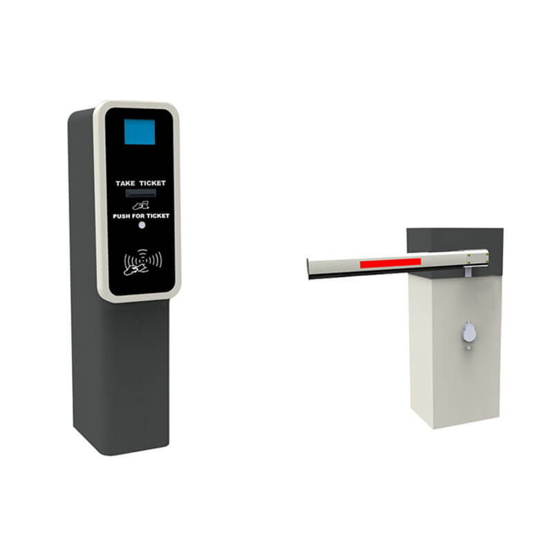 Entry station barcode / QR code ticket dispenser CP1