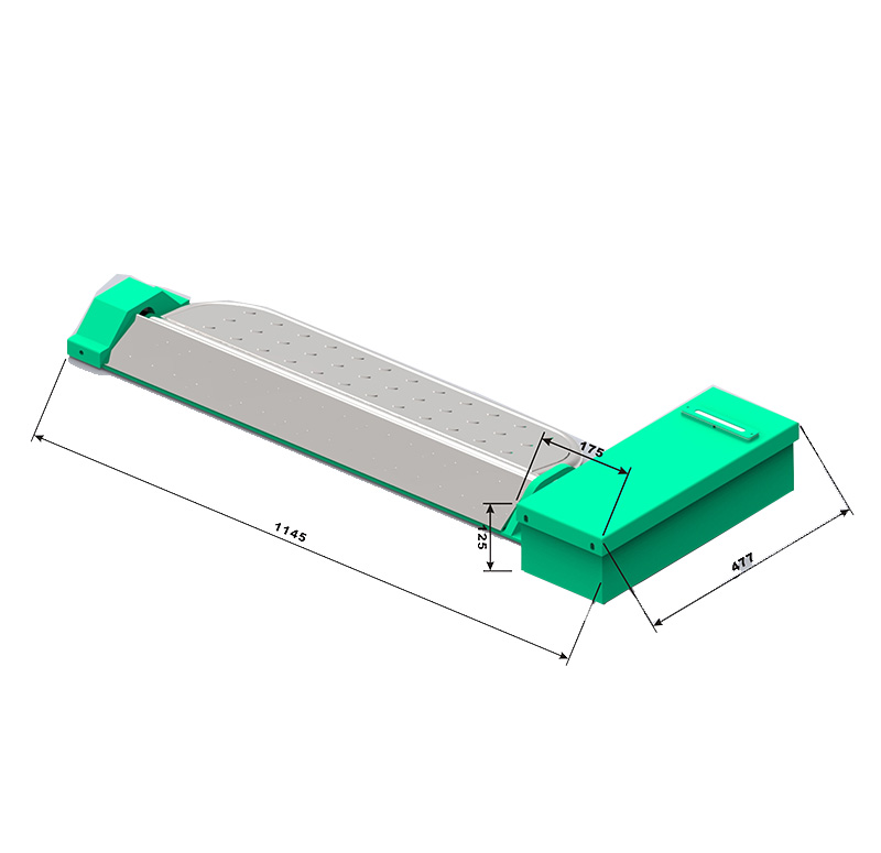 On-street parking flap lock CW3